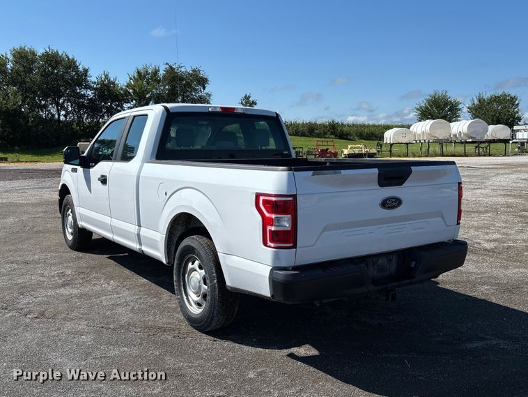 image for item DZ4664 2018 Ford F150 XL Ext. Cab pickup truck