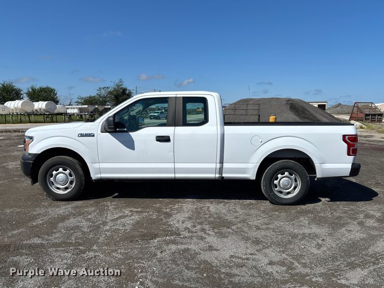 image for item DZ4664 2018 Ford F150 XL Ext. Cab pickup truck