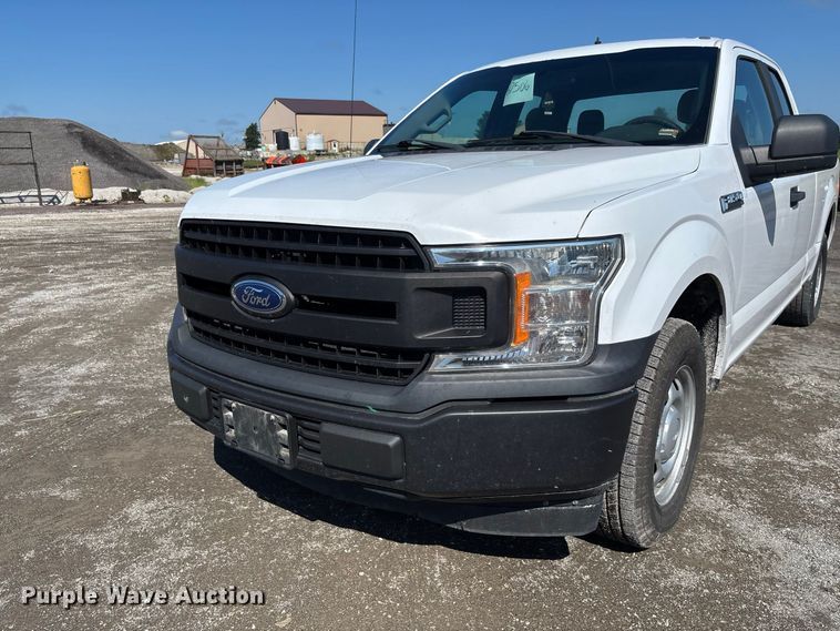 image for item DZ4664 2018 Ford F150 XL Ext. Cab pickup truck