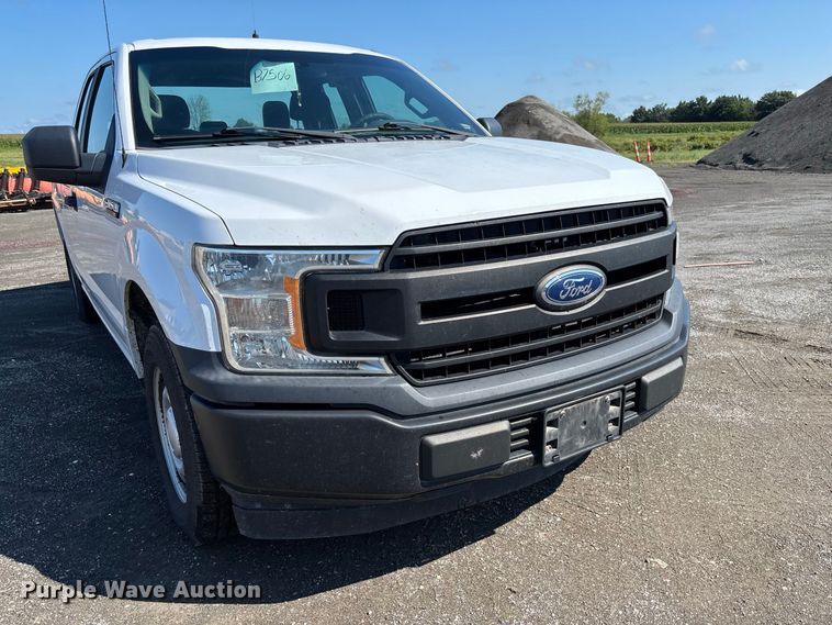 image for item DZ4664 2018 Ford F150 XL Ext. Cab pickup truck