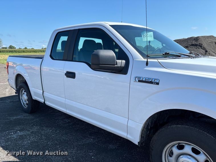 image for item DZ4664 2018 Ford F150 XL Ext. Cab pickup truck