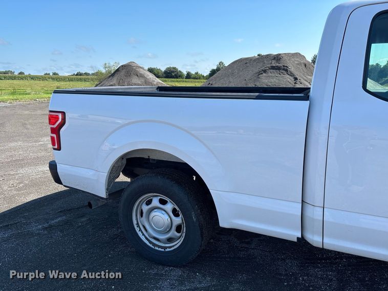 image for item DZ4664 2018 Ford F150 XL Ext. Cab pickup truck