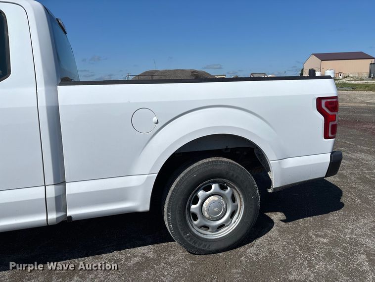image for item DZ4664 2018 Ford F150 XL Ext. Cab pickup truck
