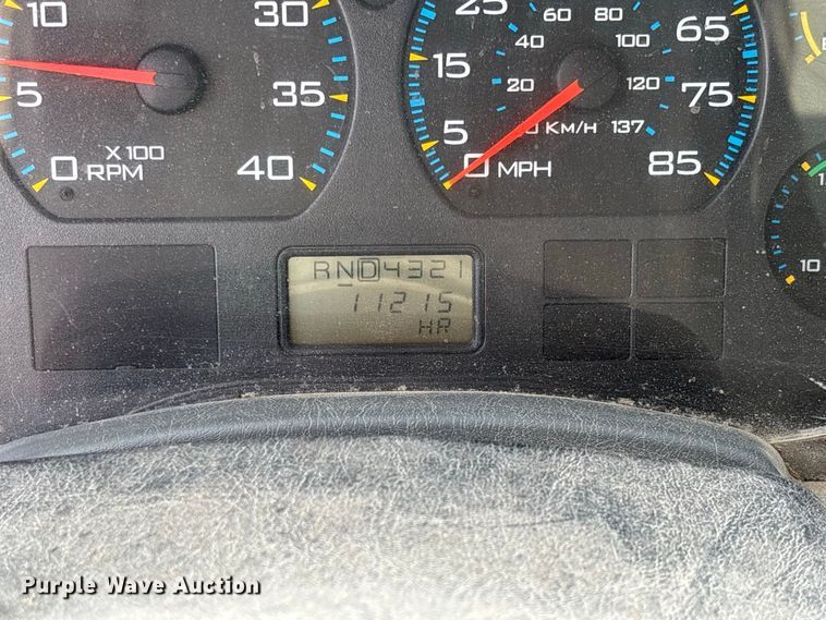image for item DZ4666 2007 International 7400 dump truck