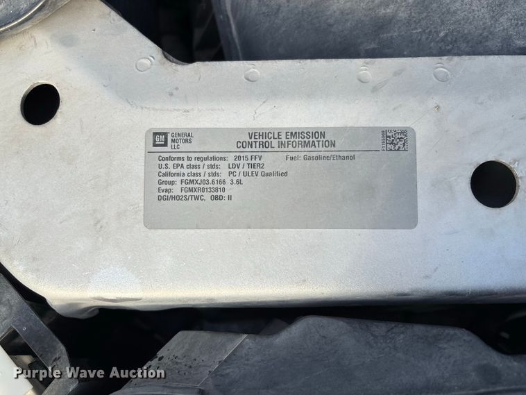 image for item DZ4668 2015 Chevrolet Impala Limited 