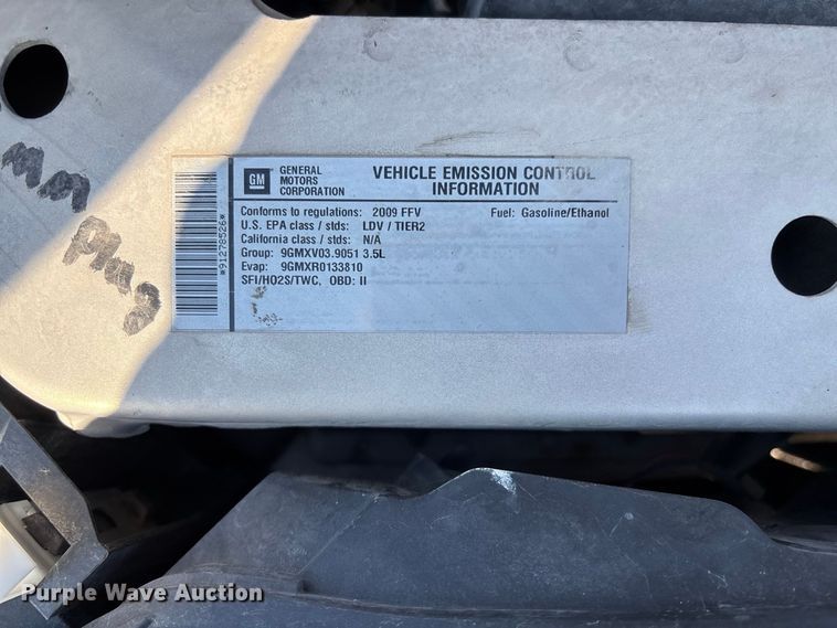 image for item DZ4670 2009 Chevrolet Impala 