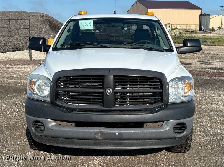image for item DZ4671 2009 Dodge Ram 2500 Ext. Cab utility bed pickup truck