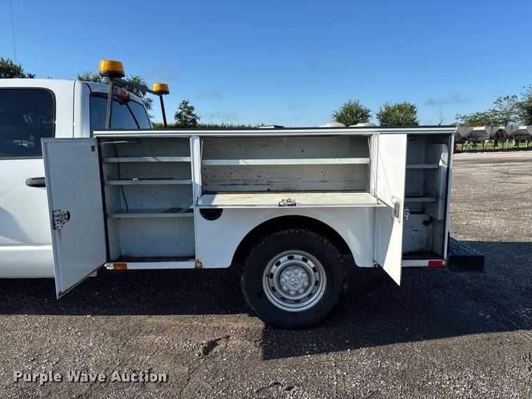 image for item DZ4671 2009 Dodge Ram 2500 Ext. Cab utility bed pickup truck