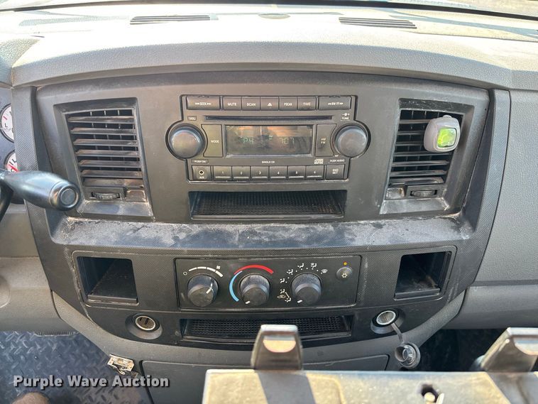 image for item DZ4671 2009 Dodge Ram 2500 Ext. Cab utility bed pickup truck