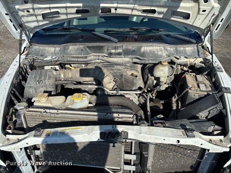 image for item DZ4671 2009 Dodge Ram 2500 Ext. Cab utility bed pickup truck