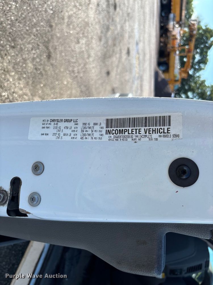 image for item DZ4671 2009 Dodge Ram 2500 Ext. Cab utility bed pickup truck