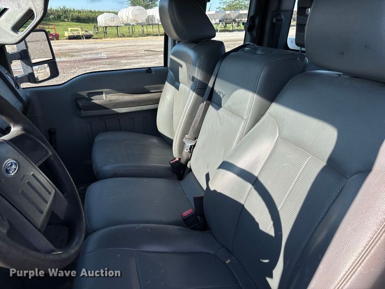 image for item DZ4673 2011 Ford F350 Super Duty XL Ext. Cab utility bed pickup truck