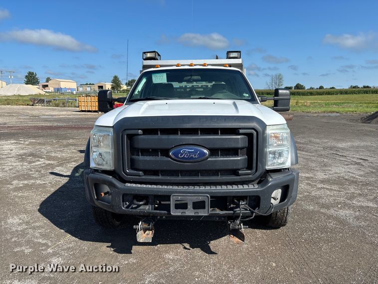 image for item DZ4675 2015 Ford F550 Super Duty XL Crew Cab dump truck