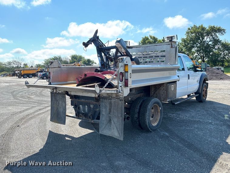 image for item DZ4675 2015 Ford F550 Super Duty XL Crew Cab dump truck