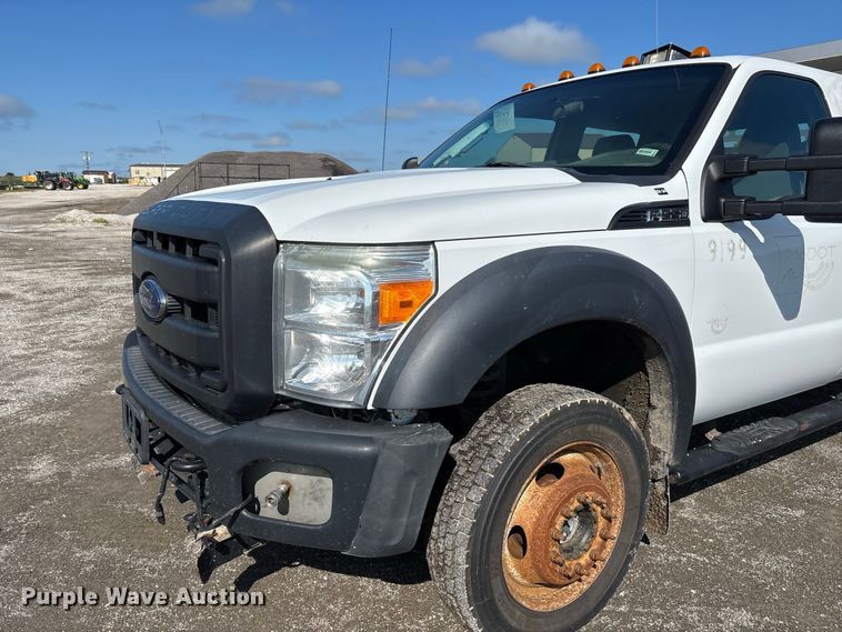 image for item DZ4675 2015 Ford F550 Super Duty XL Crew Cab dump truck