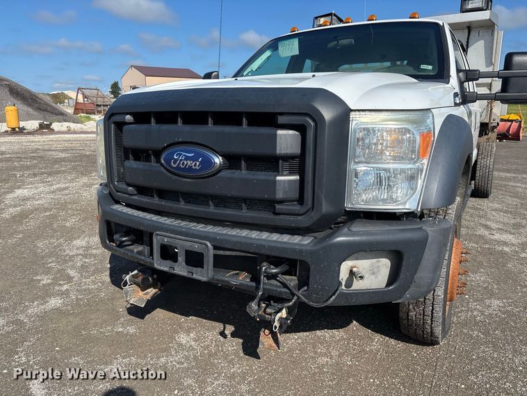 image for item DZ4675 2015 Ford F550 Super Duty XL Crew Cab dump truck