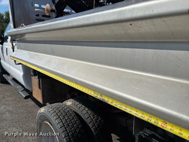 image for item DZ4675 2015 Ford F550 Super Duty XL Crew Cab dump truck