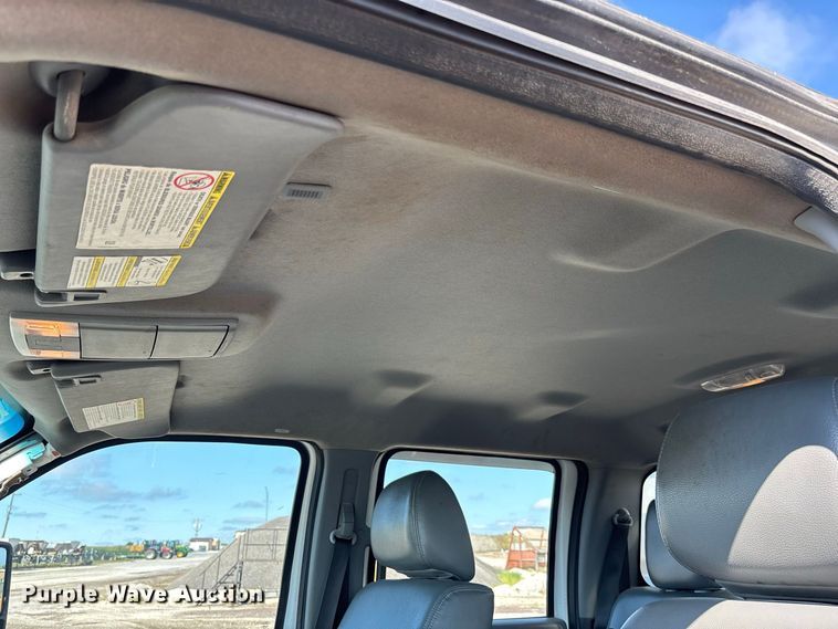 image for item DZ4675 2015 Ford F550 Super Duty XL Crew Cab dump truck