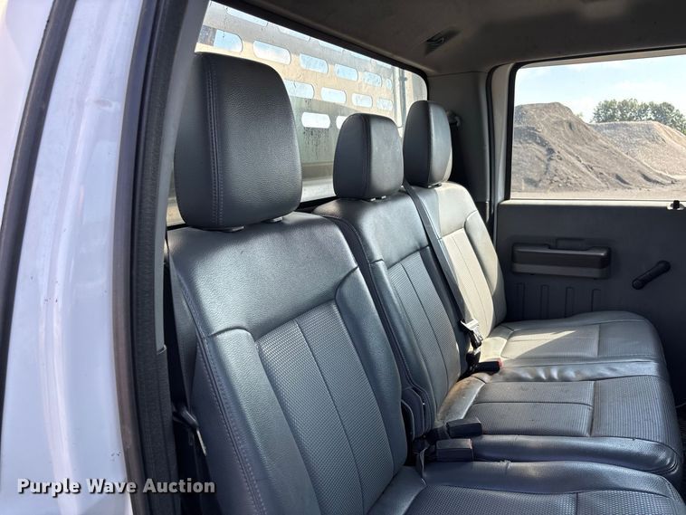 image for item DZ4675 2015 Ford F550 Super Duty XL Crew Cab dump truck