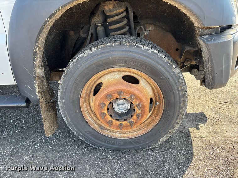 image for item DZ4675 2015 Ford F550 Super Duty XL Crew Cab dump truck