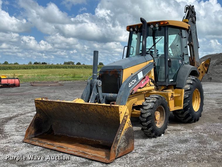 2013 John Deere 410K backhoe