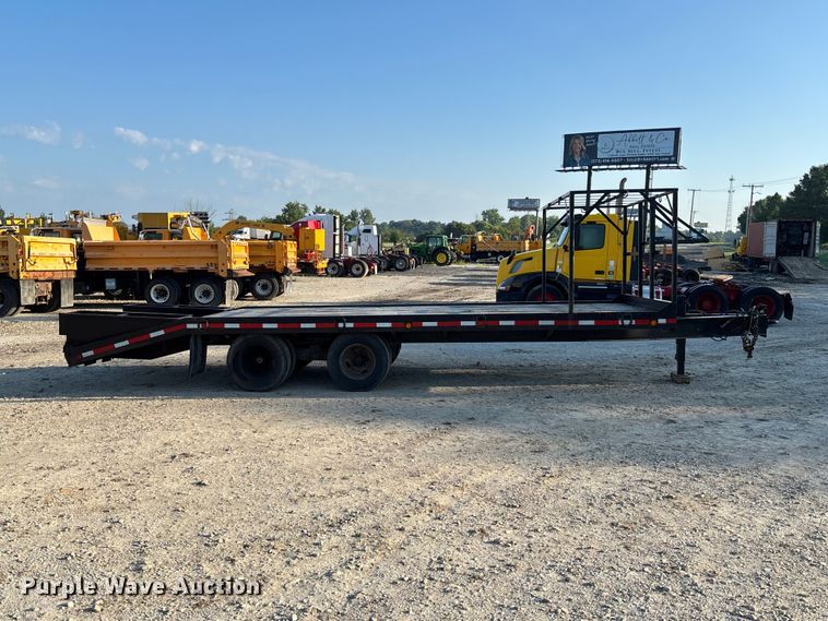 image for item DZ4681 1997 Towmaster OC-20 equipment trailer