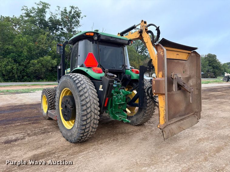 image for item ED5465 2017 John Deere 6105E MFWD tractor