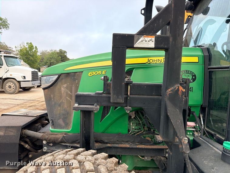 image for item ED5465 2017 John Deere 6105E MFWD tractor