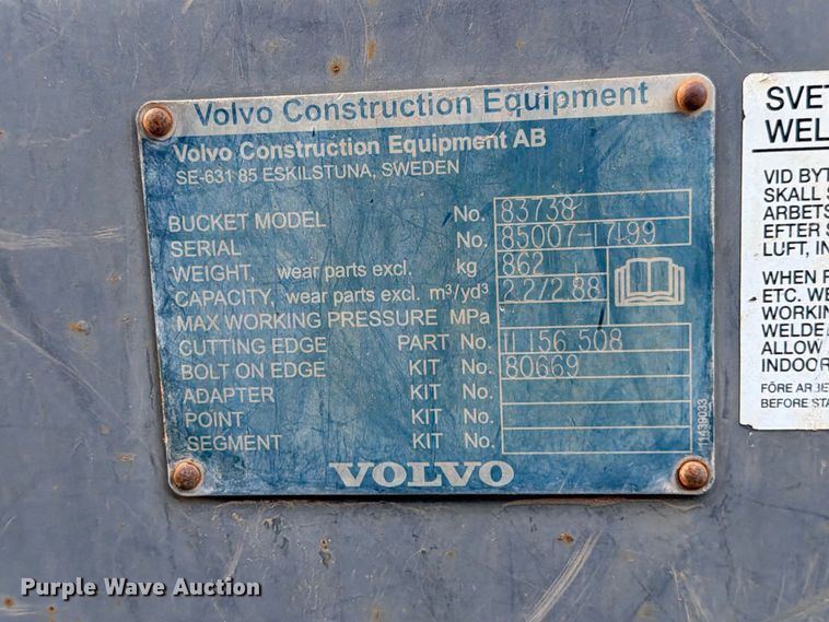 image for item ED5478 2008 Volvo L70F wheel loader