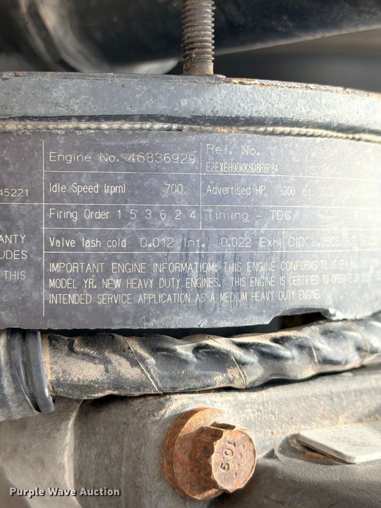 image for item ED5481 2008 Kenworth T300 dump truck