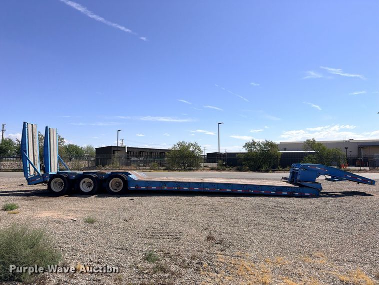 image for item ED5482 1994 Eager Beaver 50GSL/BR3 lowboy equipment trailer