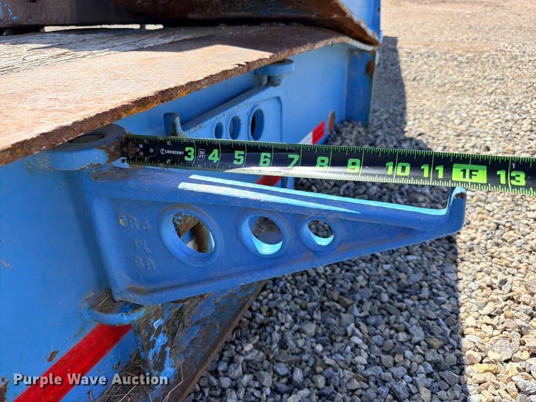 image for item ED5482 1994 Eager Beaver 50GSL/BR3 lowboy equipment trailer