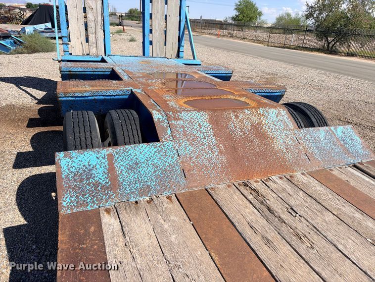 image for item ED5482 1994 Eager Beaver 50GSL/BR3 lowboy equipment trailer
