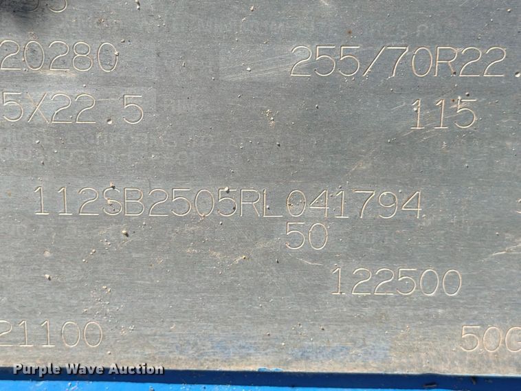 image for item ED5482 1994 Eager Beaver 50GSL/BR3 lowboy equipment trailer