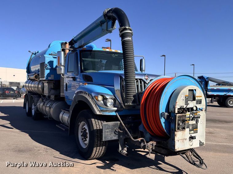 image for item ED5484 2013 International 7600 sewer jetter truck
