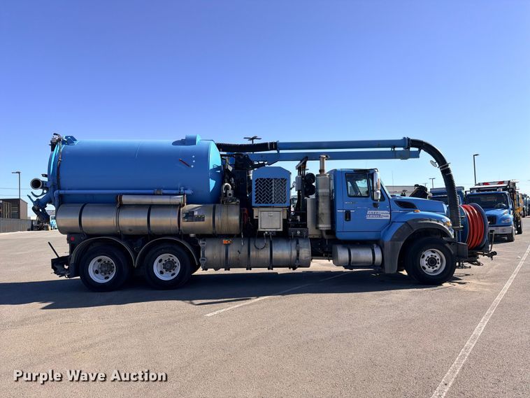 image for item ED5484 2013 International 7600 sewer jetter truck