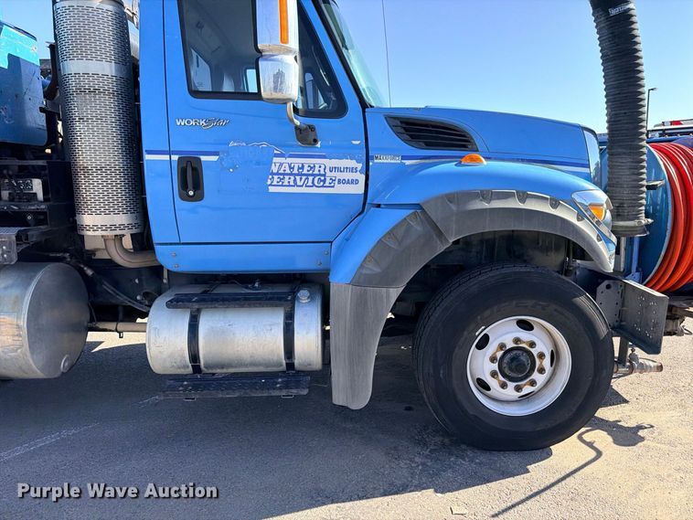 image for item ED5484 2013 International 7600 sewer jetter truck