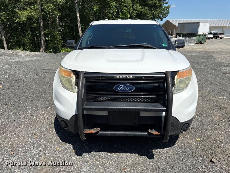 image for item EF1270 2015 Ford Explorer Police SUV