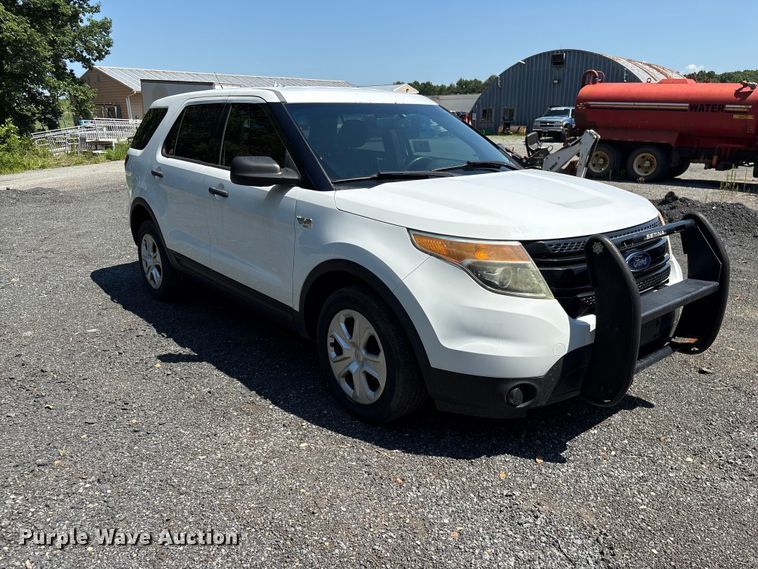 image for item EF1270 2015 Ford Explorer Police SUV