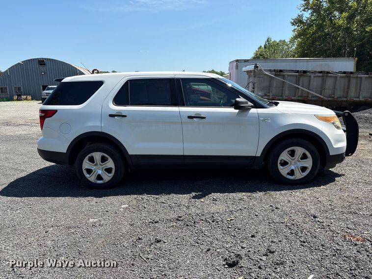image for item EF1270 2015 Ford Explorer Police SUV