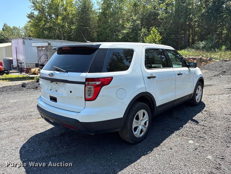 image for item EF1270 2015 Ford Explorer Police SUV