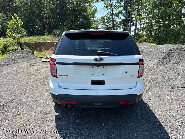image for item EF1270 2015 Ford Explorer Police SUV