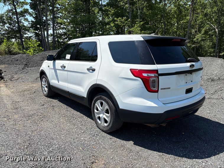 image for item EF1270 2015 Ford Explorer Police SUV