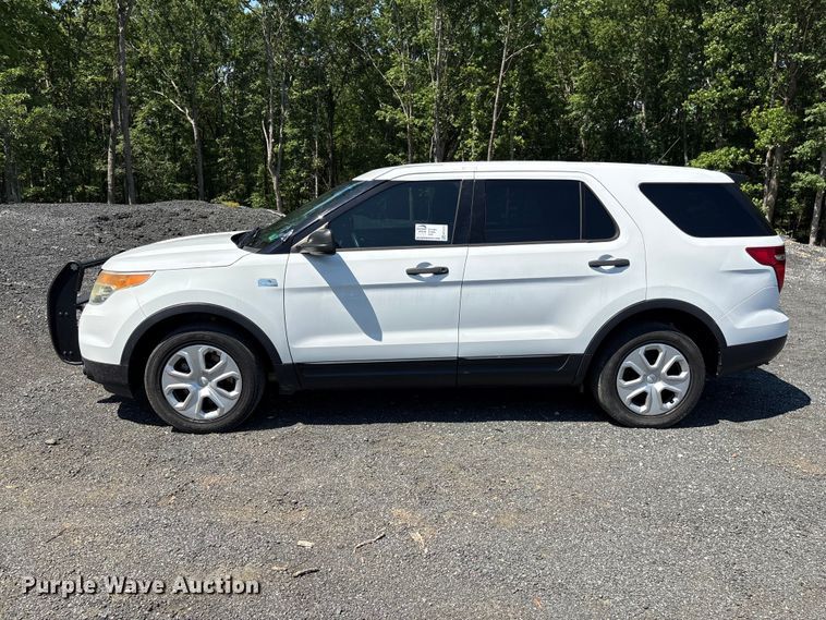 image for item EF1270 2015 Ford Explorer Police SUV