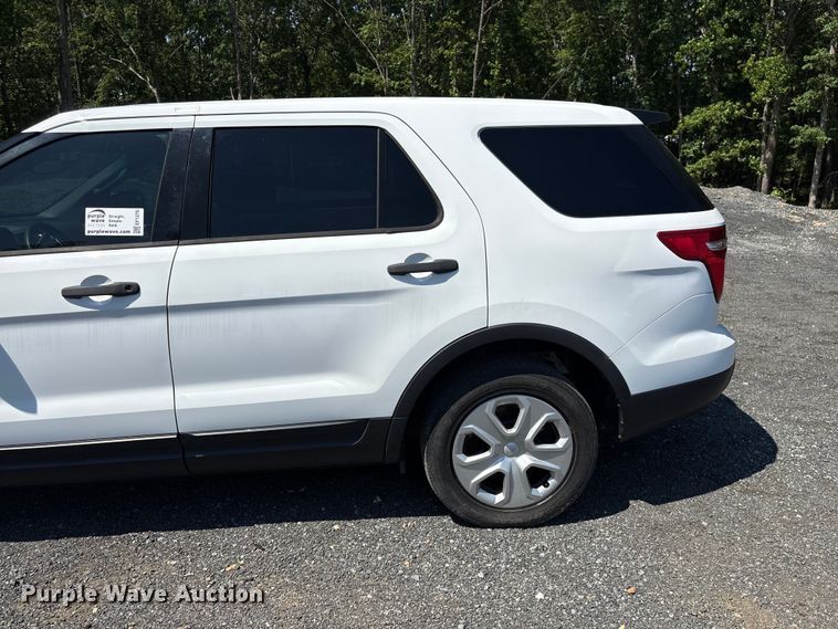 image for item EF1270 2015 Ford Explorer Police SUV