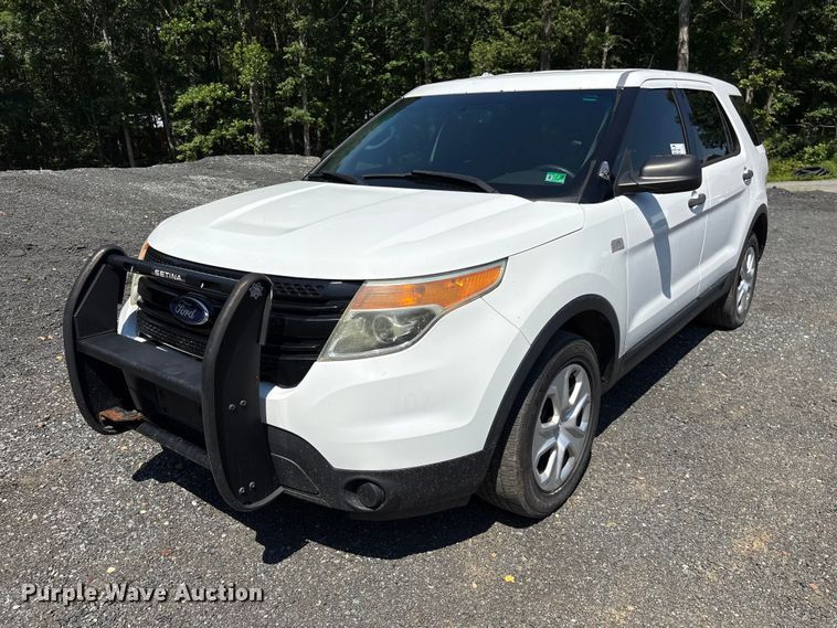 image for item EF1270 2015 Ford Explorer Police SUV