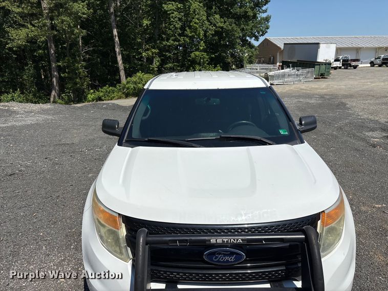 image for item EF1270 2015 Ford Explorer Police SUV