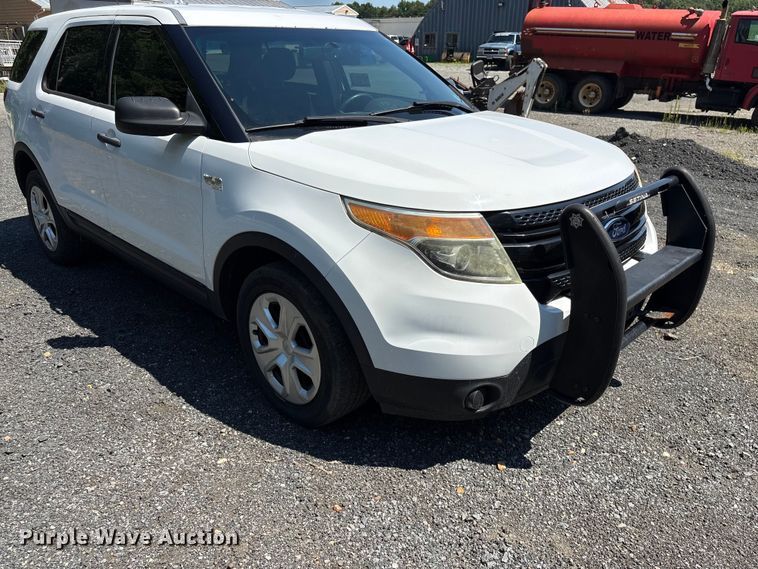 image for item EF1270 2015 Ford Explorer Police SUV