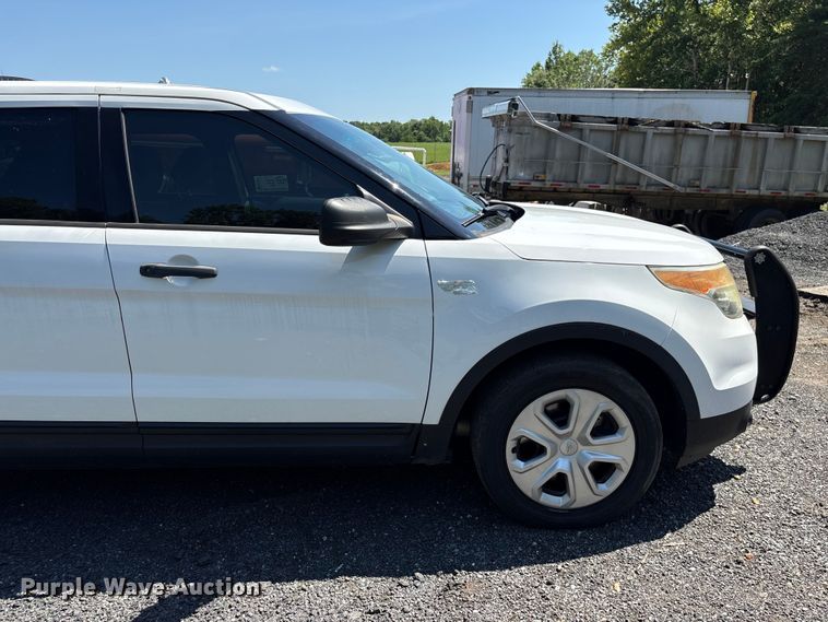 image for item EF1270 2015 Ford Explorer Police SUV
