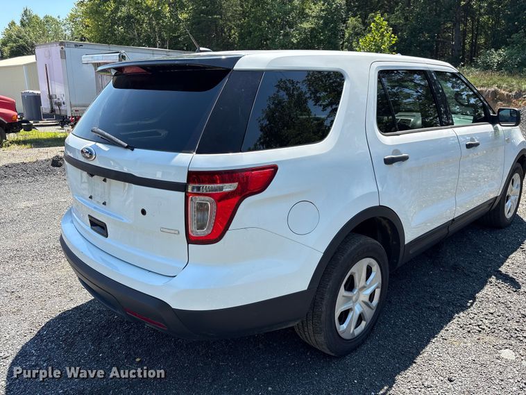image for item EF1270 2015 Ford Explorer Police SUV